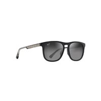 Sonnenbrille  Maui Jim Herr KUPAA GS641-14GREY KUPAA SHINY BLK W/TRANS L55 - KUPAA GS641-14GREY KUPAA SHINY BLK W/TRANS L55